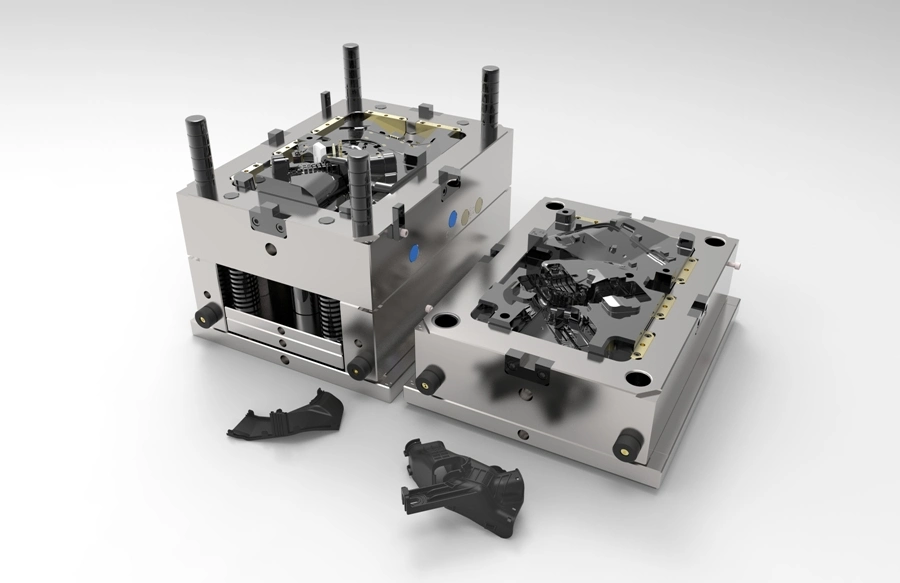 Automotive injection mold process in electric vehicles